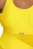 Self Strój kąpielowy skj Fashion sport S36W 21 żółty